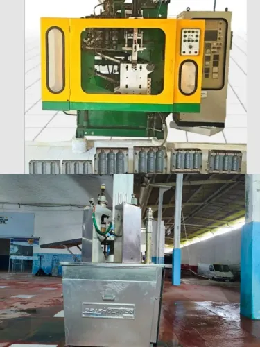 VENDE-SE MÁQUINAS SOPRADORAS P-5 E MÁQUINA ENVASADORA COPINHO BRASHOLANDA