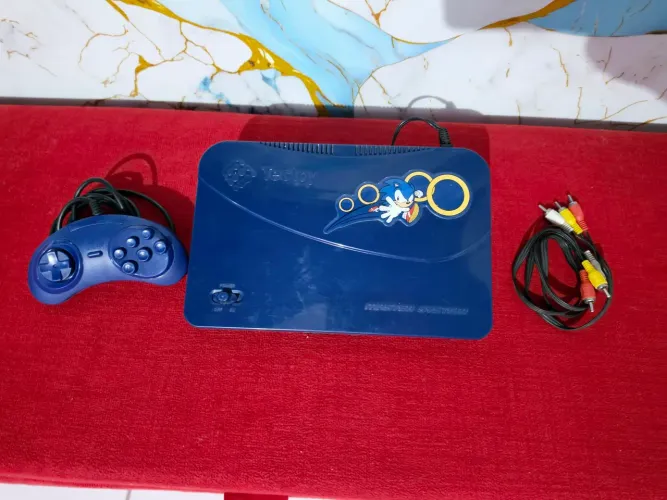 Vendo master System com vários jogos na memória