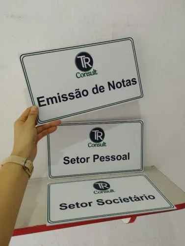Placa de Porta