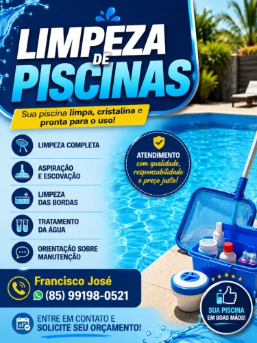 Limpa piscina