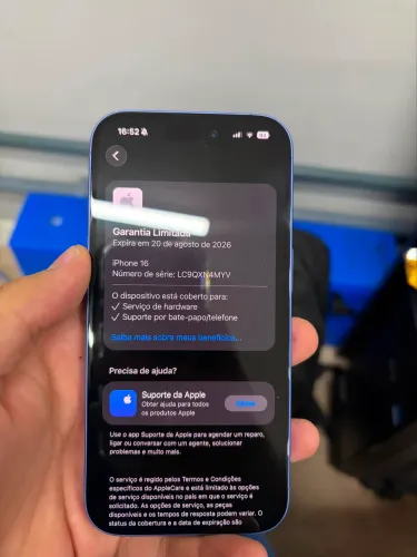 iPhone 16 128gb / 92% garantia Apple