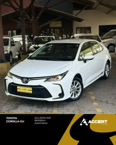 Toyota Corolla GLI 2.0 16V Flex Aut. 2021