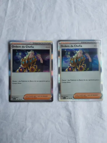 Cartas Pokémon: "Ordem da chefia Ghetsis" foil