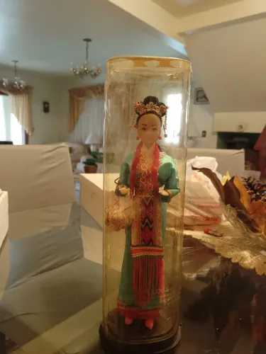 Boneca colecionável dinastia chinesa