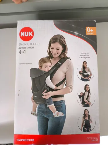 Canguru Baby Carrier Supreme Comfort 4 em 1 NUK