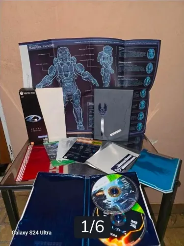 Edição de colecionador do JOGO HALO 4 - Xbox 360 (completa) 