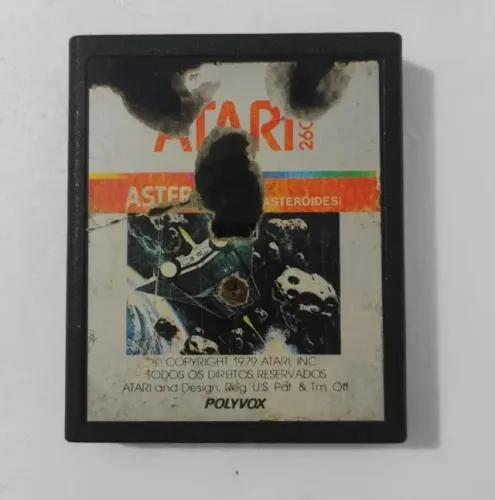 Asteroids (Asteróides) original Atari
