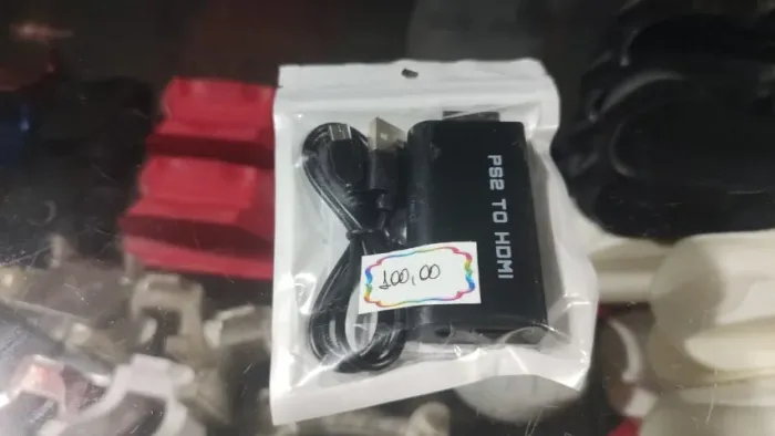 PS2 TO HDMI COM SOM DIRETO PELO ADAPTADOR NÃO PRESICA DO CABO P2 É SÓ PLUGAR