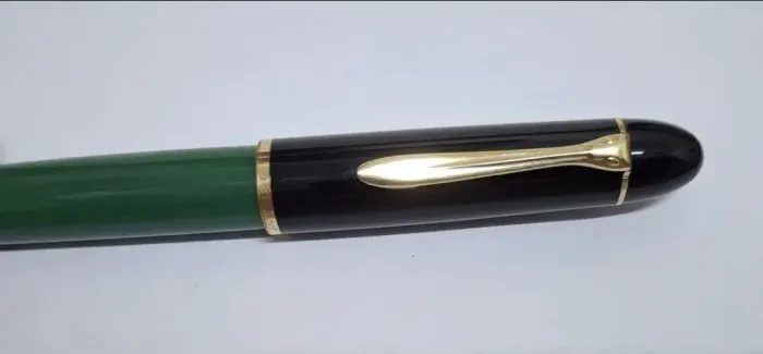 Caneta Tinteiro Pelikan M120 Iconic Green Germany Verde Preto