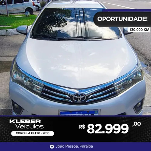 Toyota Corolla GLI 1.8 Flex 16V Aut. 2016
