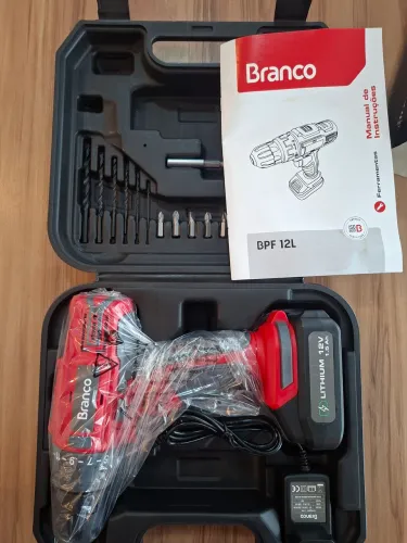 FURADEIRA E PARAFUSADEIRA 12V