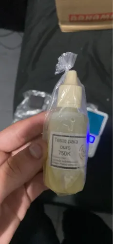 Teste para ouro e joias