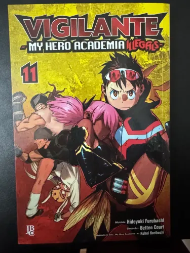 mangá Boku no Hero Vigilante Illegals, volume 11