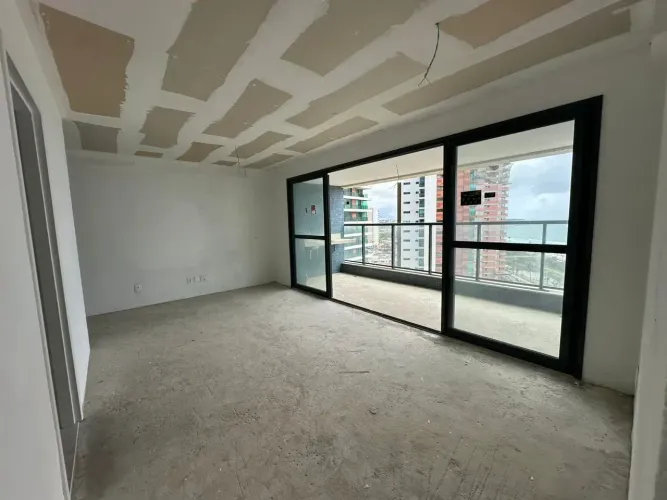 DUMARE | Jaguaribe, 103m², 3 suítes, frente mar, nascente total, super ventilado, andar in
