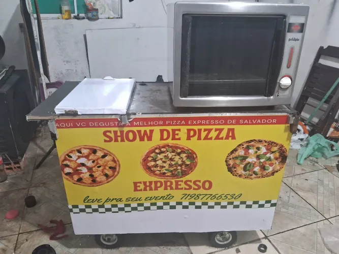 Vendo carrinho de lanche. Com o sem o forno