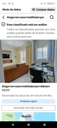 Casa Mobiliada próximo da praia