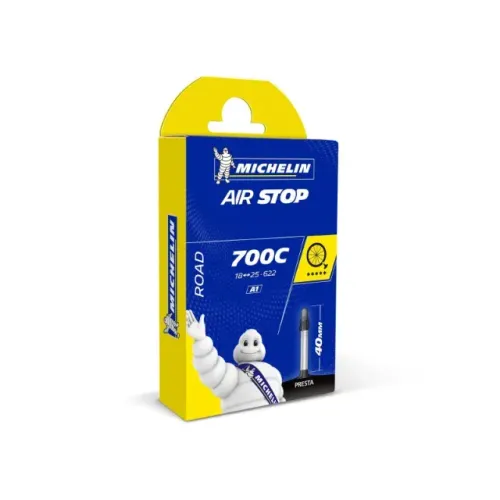 Tubo interno Michelin Airstop Road - 700c x 18-25mm (Presta 40mm)