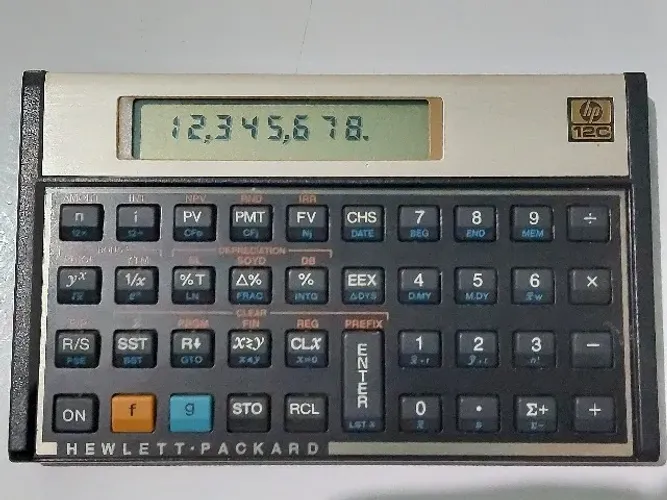 Calculadora Financeira Hp 12c Gold