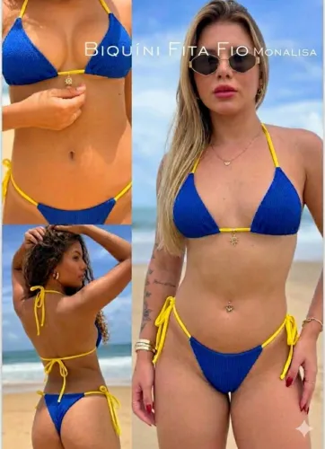 Biquíni fita fio monalisa Brasil