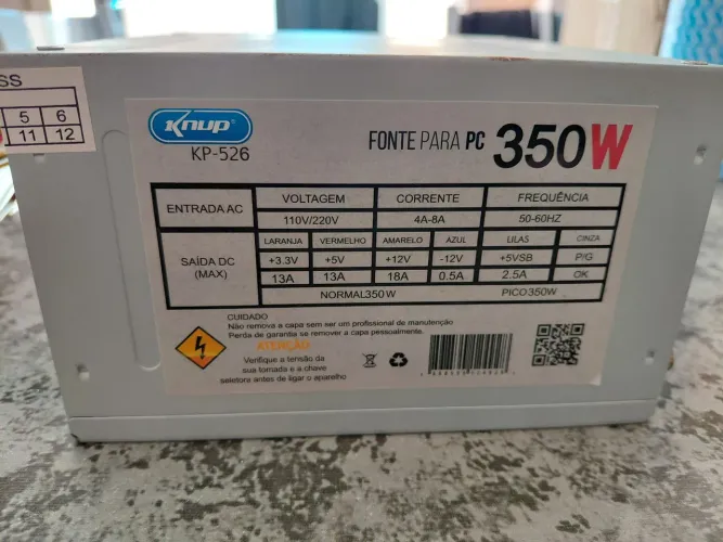 Fonte ATX 350w