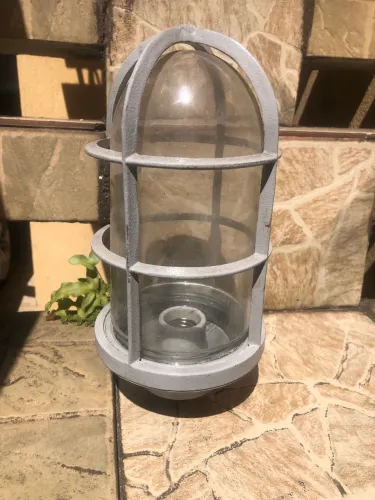 LUMINÁRIAS EXTERNA PARA LÂMPADA  HALOGENA BULBO - 6 Un