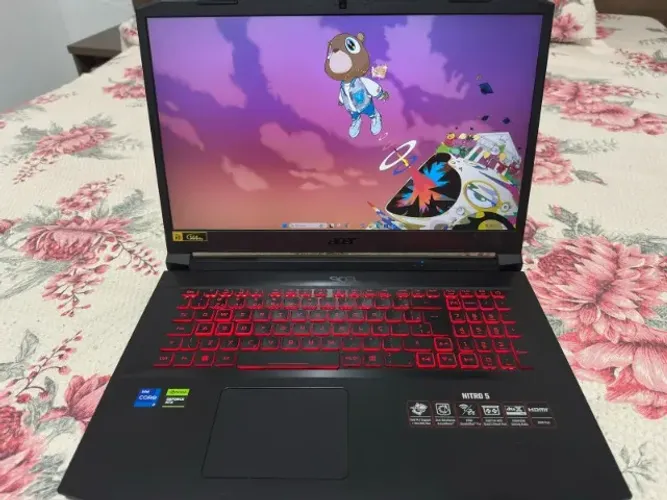 Acer Nitro 5 AN515 - i7 11ª Geração | RTX 3050 | 16 GB RAM | SSD 512 GB | 144 Hz