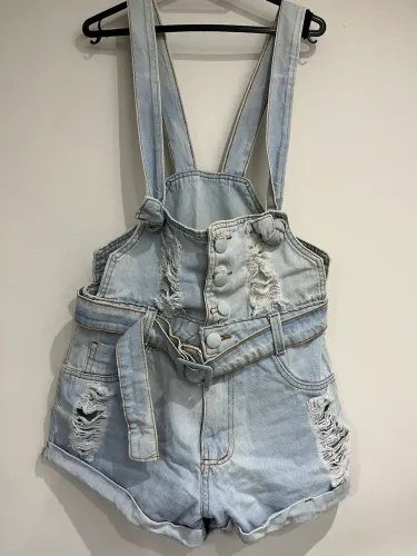 Macaquinho jeans