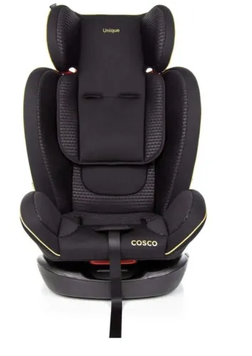 Cosco Kids, Cadeirinha Unique, 0 a 36 kg, Preto Ouro