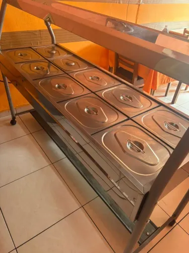 Carro térmico/Buffet 10 cubas