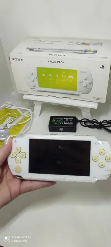 Playstation PSP branco completo 