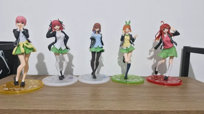 5 Figuras Quíntuplas - Gotoubun no Hanayome