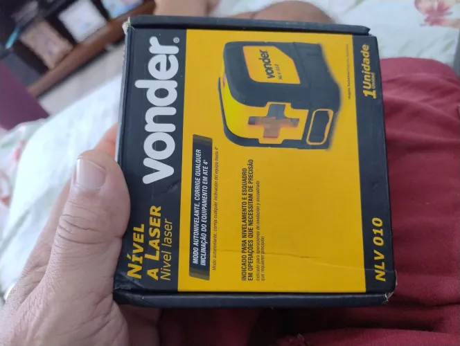 Nível a Laser Vonder novo na caixa .