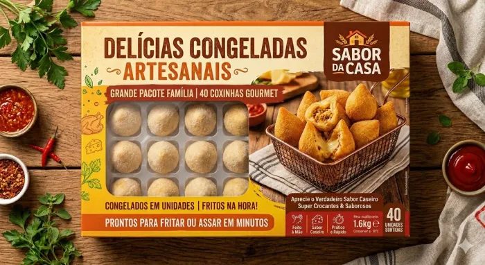 Vendo salgados congelado frito para festa de aniversário