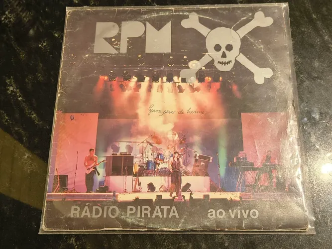 LP Disco de Vinil RPM Revoluções por Minutos Ao Vivo