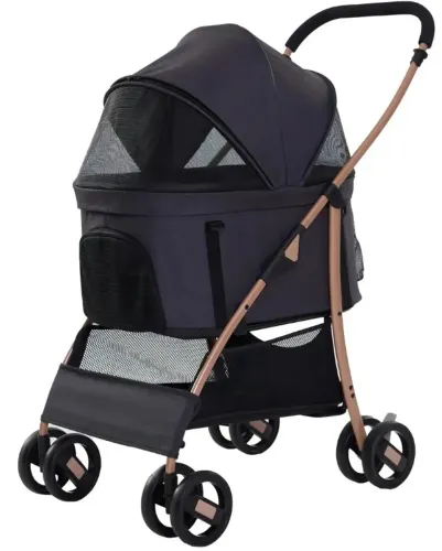 Carrinho Hello Baby PC100 para animais de estimação até 15 kg preto (usado)