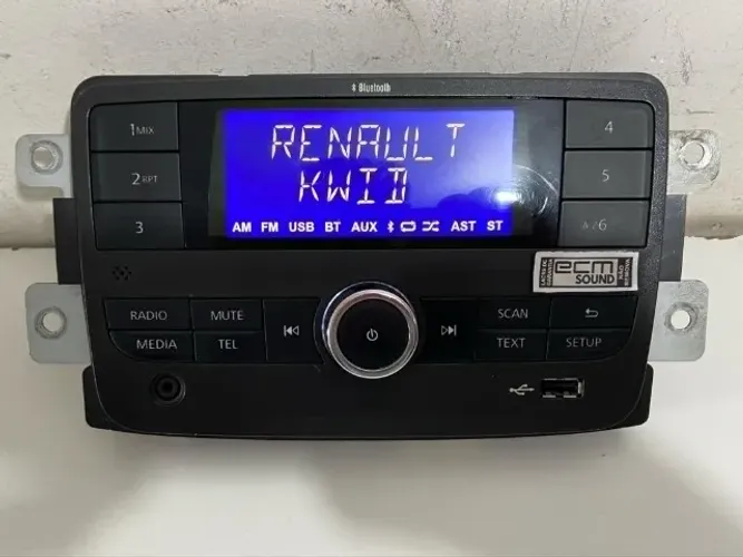 Radio Renault Kwid Original 2018 A 2026 C/ Bluetooth Usb