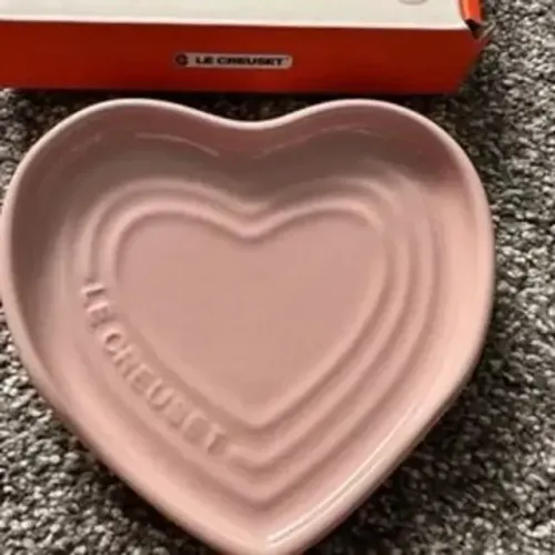 Descanso Colher Coração Chiffon Pink Le Creuset