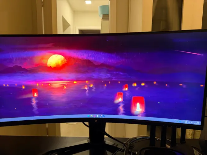 Monitor Gamer KBM MG800 34" Ultrawide 180Hz QHD Curvo