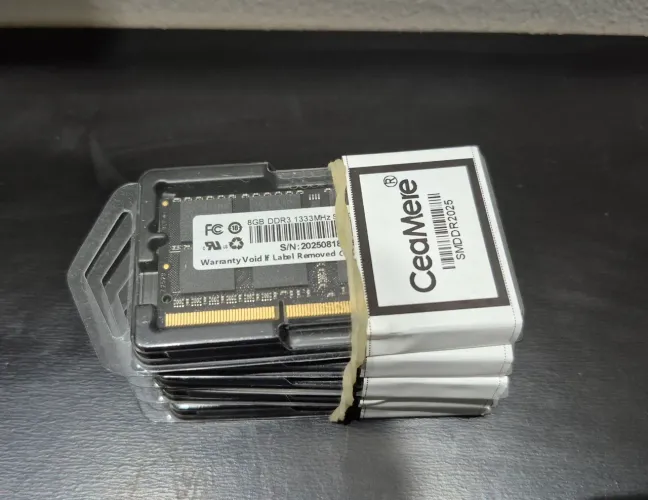 Memória ram ddr3 8gb 1333mhz Ceamere notebook novas lacradas (ENTREGAMOS)