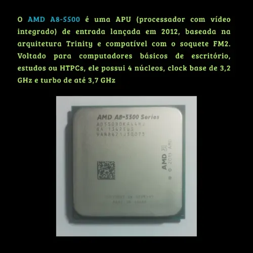 Processador AMD A8-5500