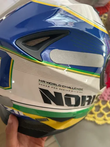 Vendo ou troco capacete Norisk do Brasil 
