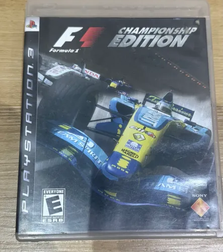 F1 Championship Edition Ps3 (jogo raro)