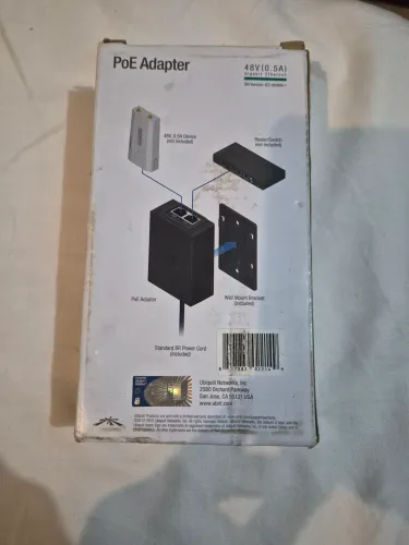 Fonte POE ubiquiti 48V