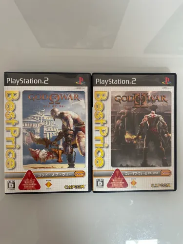 God of War 1 e 2 original ps2 