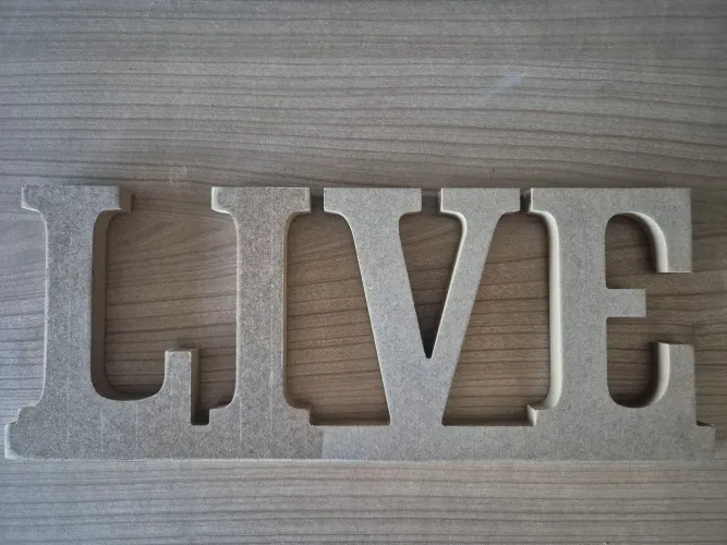Placa MDF live
