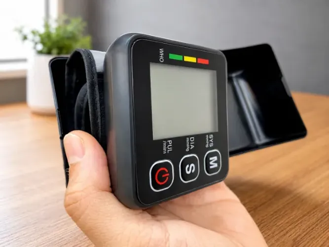 Medidor de Pressão Digital de Pulso BP-502 - Novo na Caixa!