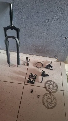 Kit freio + suspensão 