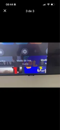 Tv smart led Samsung cristal 58 polegadas (tela está com defeito)