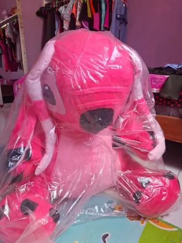 Vendo uso de pelúcia