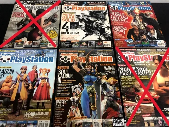 Revista Super Dicas Playstation - Diversos Volumes